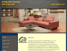 Tablet Screenshot of bridgecitycleaning.com
